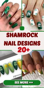 Top 20 Ideas: Shamrock Nail Designs – Celebrate St. Patrick’s Day in style