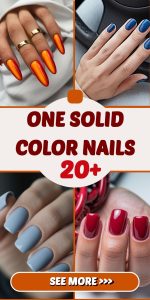 Spring nails in one color 20 ideas 2025