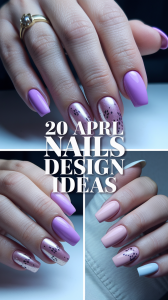 20 Best Nail Design Ideas for April 2025 - Cute, Square and Short Spring Styles