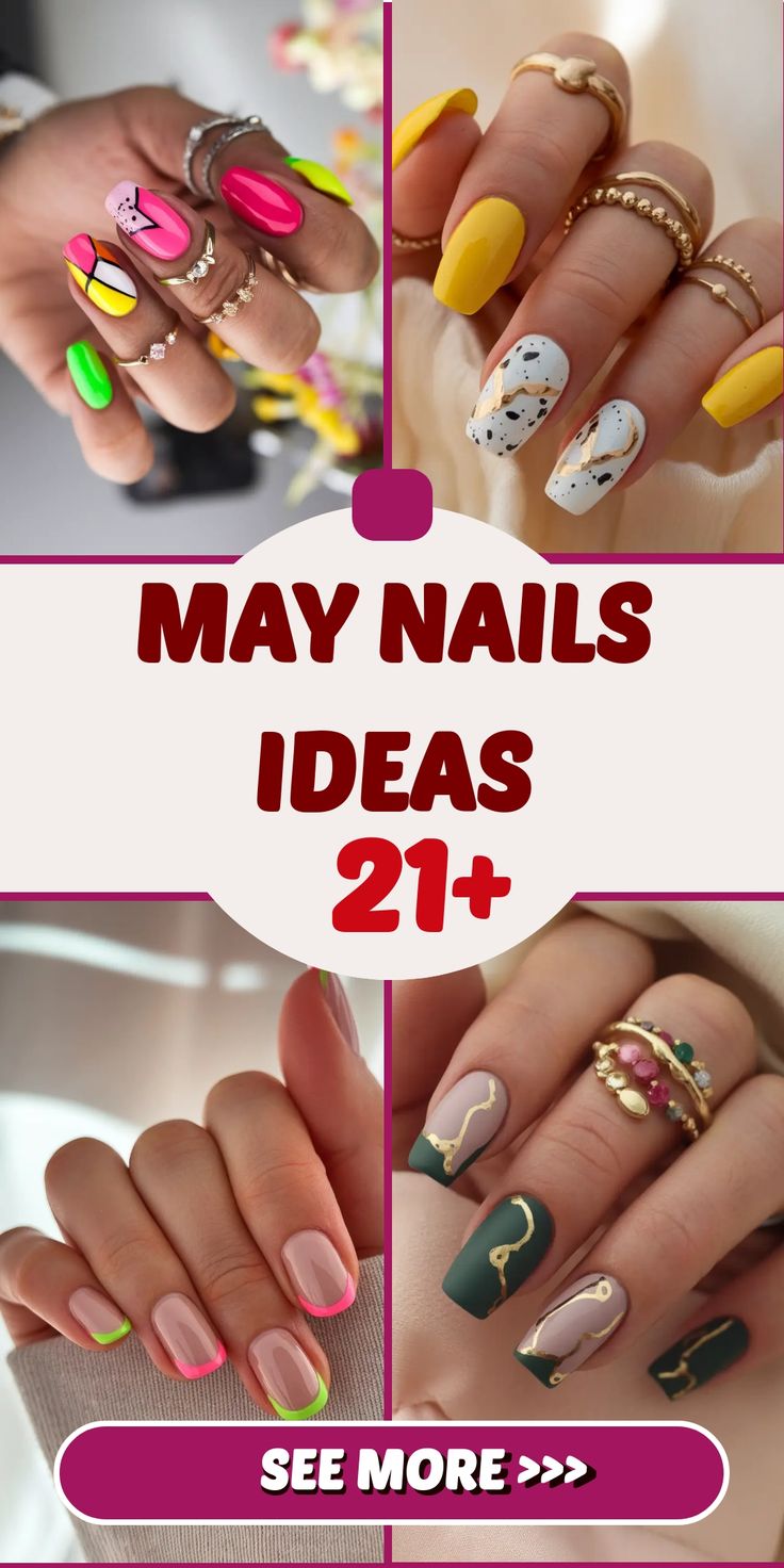 May Nails 21 Ideas 2025: Fresh Designs to Welcome the Season