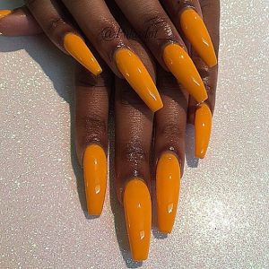 Long fall nails for black women 2025 22 ideas