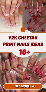 18+ Y2K Cheetah Print Nails Ideas: A Trendy Throwback to the 2000s