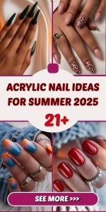 Chic Acrylic Nail Ideas for Summer 2025 That Are Too Cute to Skip