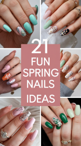 20 ideas for spring nails 2025 – trendy colors, shapes and designs for this season