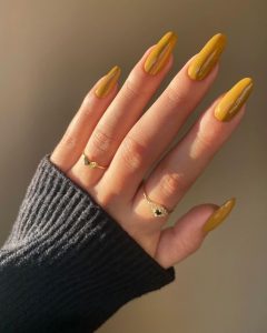 Fall Art: Unleash creativity with 2025 fall yellow nail art designs and patterns