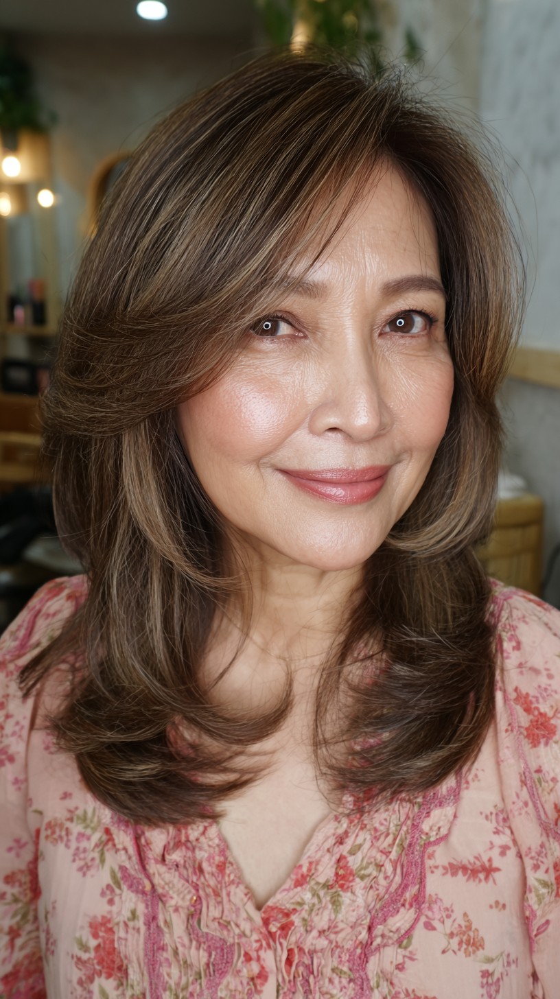 Soft Tawny Layers with Natural Flair