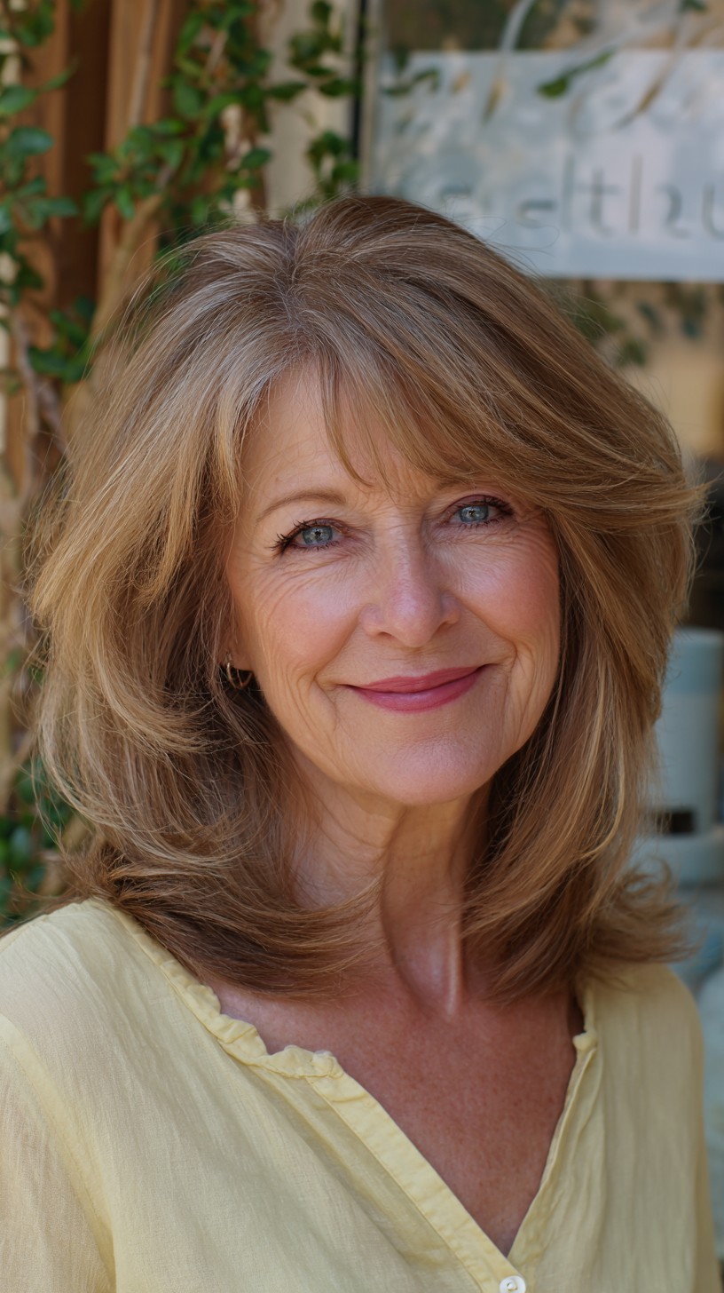 Golden-Toned Cascading Layers for Graceful Aging