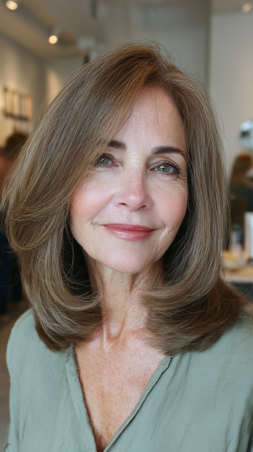 Classic Chestnut Flow with Soft Framing