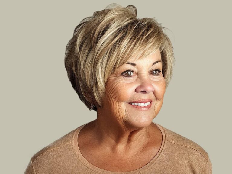 26 Ladies Over 60 with a Round Face Show How to Rock Short Haircuts