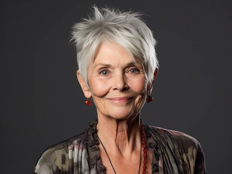 50 Best Choppy Pixie Cuts for Women Over 60